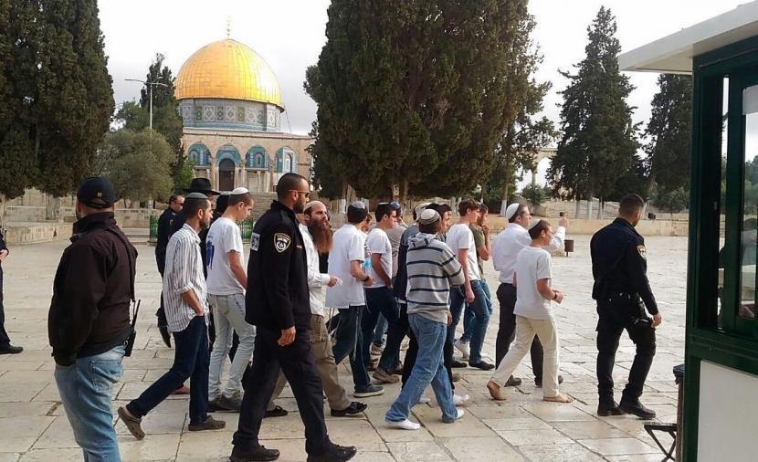 1059 مستوطناً اقتحموا المسجد الأقصى خلال أسبوع واحد