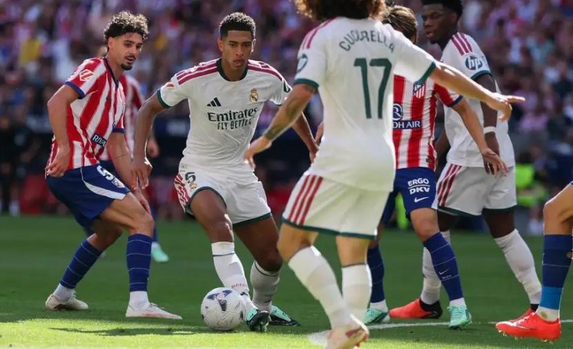 أتلتيكو مدريد يحسم الديربي على الريال ويتصدر الوصافة