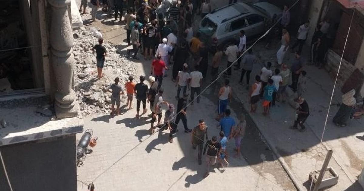 7 إصابات بينهم حالة حرجة بقصف الاحتلال مخيم الشاطئ غرب غزة