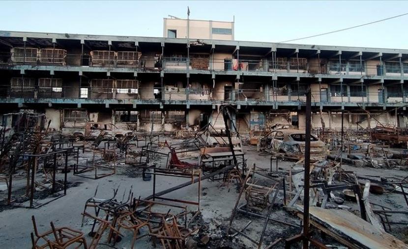 625 ألف طالب في غزة أمام موعد دراسي يقترب.. ومدارس لم تعد مدارس