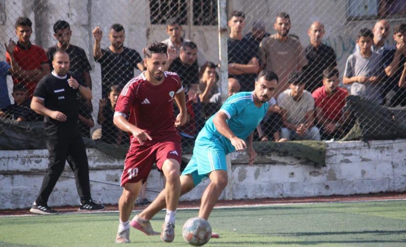 انتصارات متعددة لفرق فلسطينية في الجولة الثانية من «كأس الألف شهيد» بخماسيات غزة
