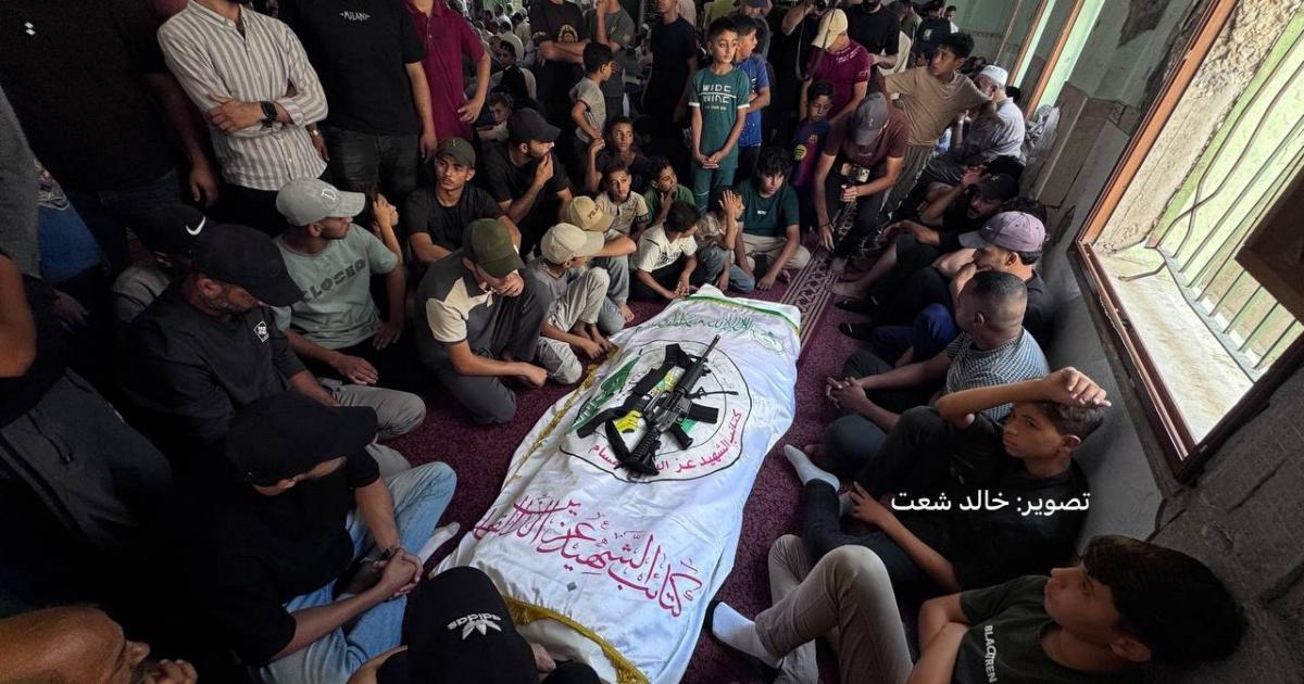 تشييع القائد الشهيد اليازوري في خان يونس واستشهاد مهندس اللواء