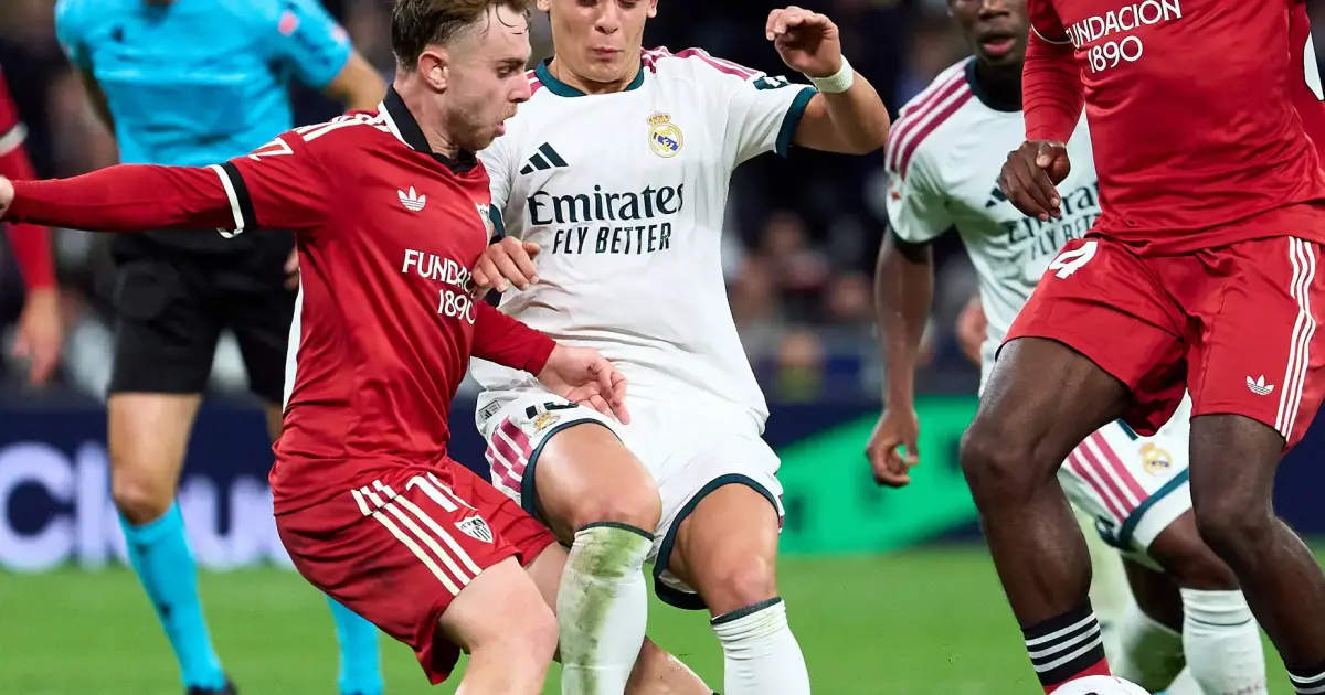دوري الليجا يعترف بإخفاء لقطات خلافية بين ريال مدريد وإشبيلية