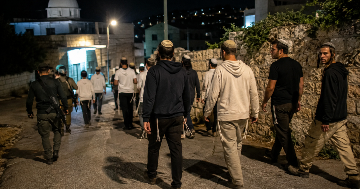 مستوطنون يقتحمون عورتا وأوصرين وصرة جنوب نابلس قبل الفجر
