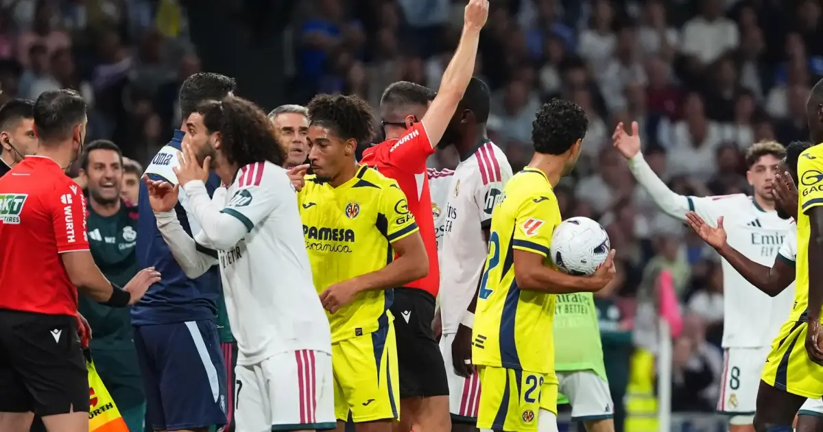 تقرير يحسم الجدل حول أداء الحكم في فوز ريال مدريد على فياريال