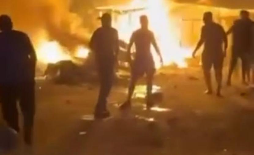 شهيد وتسعة مصابين في غارة إسرائيلية تستهدف مواصي خان يونس